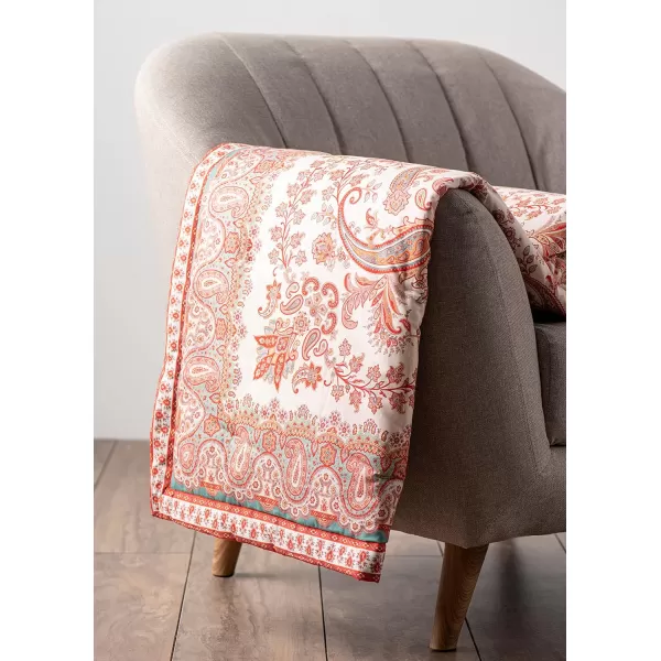 Maison d Hermine Imperfection Cotton Throw Blanket Bohemian Bedding Lightweight and Breathable for Couch Sofa Bed Travel 50x6050x60 10  Cachemire