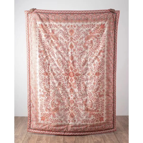 Maison d Hermine Imperfection Cotton Throw Blanket Bohemian Bedding Lightweight and Breathable for Couch Sofa Bed Travel 50x6050x60 10  Cachemire