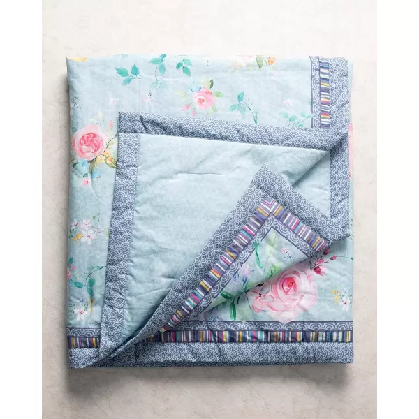Maison d Hermine Imperfection Cotton Throw Blanket Bohemian Bedding Lightweight and Breathable for Couch Sofa Bed Travel 50x6060x80 14  Sweet Rose Lavender