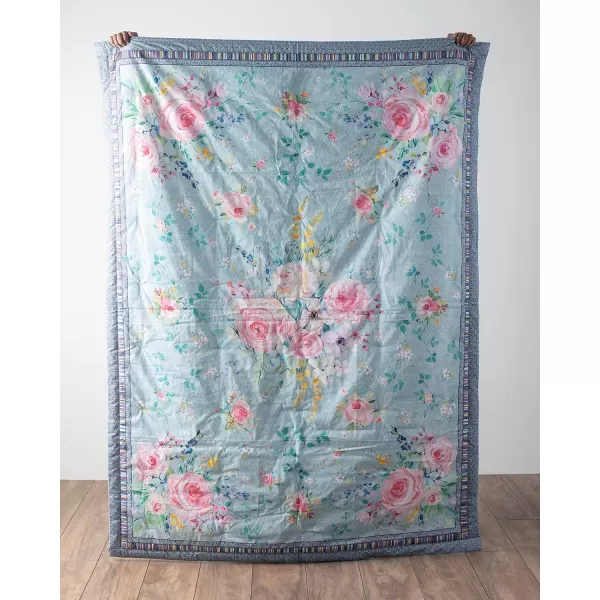Maison d Hermine Imperfection Cotton Throw Blanket Bohemian Bedding Lightweight and Breathable for Couch Sofa Bed Travel 50x6060x80 14  Sweet Rose Lavender