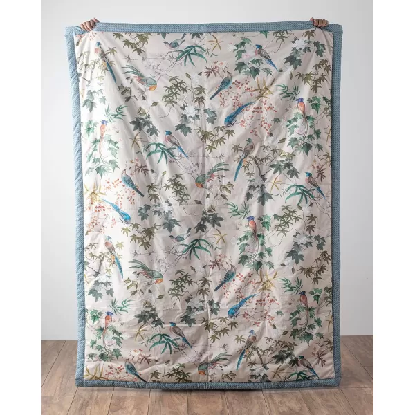 Maison d Hermine Imperfection Cotton Throw Blanket Bohemian Bedding Lightweight and Breathable for Couch Sofa Bed Travel 50x6060x80 Hokuzai