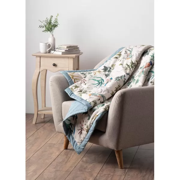 Maison d Hermine Imperfection Cotton Throw Blanket Bohemian Bedding Lightweight and Breathable for Couch Sofa Bed Travel 50x6060x80 Hokuzai