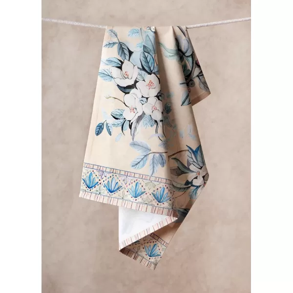 Maison d Hermine Kitchen Towel 100 Combed Cotton Premium Set of 3 Kitchentowels Tea Towels 20x2750 for Table Cleaning Dining Buffet Parties amp Wedding Use  Peacock Utopia  Sandy BeachMaison d Hermine Kitchen Towel 100 Combed Cotton Premium Set of 3 Kitchentowels Tea Towels 20x2750 for Table Cleaning Dining Buffet Parties amp Wedding Use  Peacock Utopia  Sandy Beach