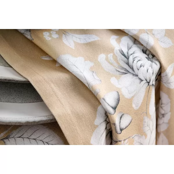 Maison d Hermine Napkin 100 Cotton 20 Inch x 20 Inch Set of 4 Dinner Napkins Decorative Washable Cloth Napkin for Gifts Dining Buffet Party Christmas TraditionThanksgivingChristmas42  Pretty Autumn
