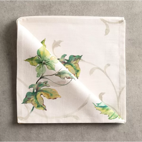 Maison d Hermine Napkin 100 Cotton 20 Inch x 20 Inch Set of 4 Dinner Napkins Decorative Washable Cloth Napkin for Gifts Dining Buffet Party Christmas TraditionThanksgivingChristmas39  Lumina
