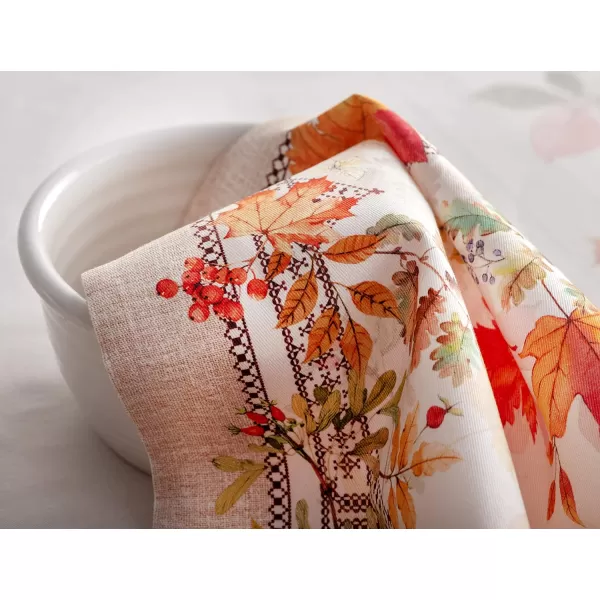 Maison d Hermine Napkin 100 Cotton 20 Inch x 20 Inch Set of 4 Dinner Napkins Decorative Washable Cloth Napkin for Gifts Dining Buffet Party Christmas TraditionThanksgivingChristmas08  Amarante