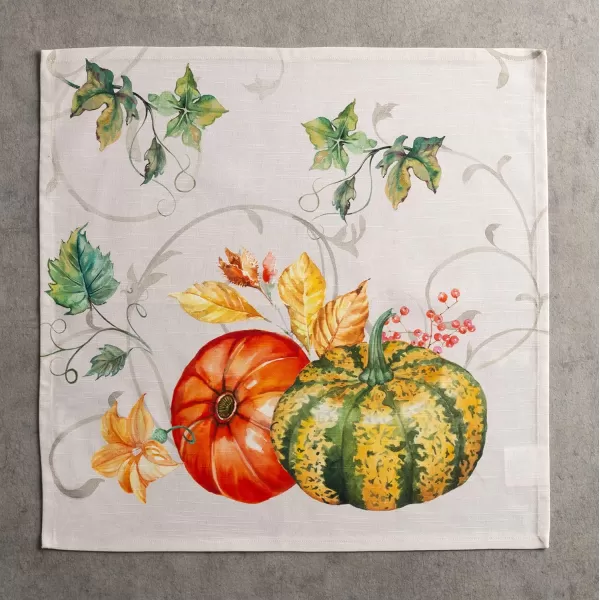 Maison d Hermine Napkin 100 Cotton 20 Inch x 20 Inch Set of 4 Dinner Napkins Decorative Washable Cloth Napkin for Gifts Dining Buffet Party Christmas TraditionThanksgivingChristmas39  Lumina