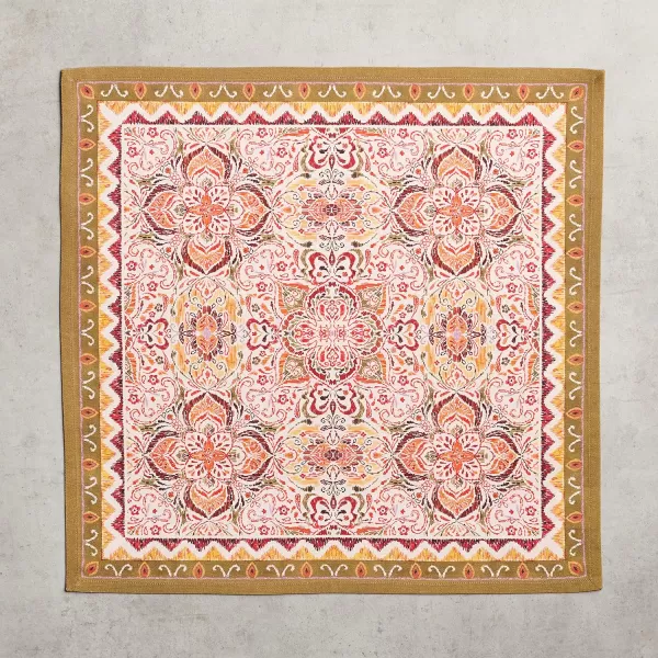 Maison d Hermine Napkin 100 Cotton 20 Inch x 20 Inch Set of 4 Dinner Napkins Decorative Washable Cloth Napkin for Gifts Dining Buffet Party Christmas TraditionThanksgivingChristmas43  Damask