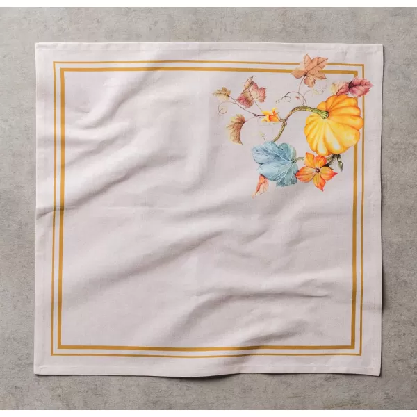 Maison d Hermine Napkin 100 Cotton 20 Inch x 20 Inch Set of 4 Dinner Napkins Decorative Washable Cloth Napkin for Gifts Dining Buffet Party Christmas TraditionThanksgivingChristmas25  Potiron