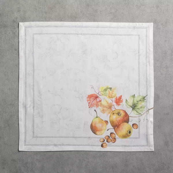 Maison d Hermine Napkin 100 Cotton 20 Inch x 20 Inch Set of 4 Dinner Napkins Decorative Washable Cloth Napkin for Gifts Dining Buffet Party Christmas TraditionThanksgivingChristmas35  Fruit Dhiver