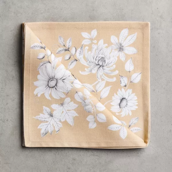 Maison d Hermine Napkin 100 Cotton 20 Inch x 20 Inch Set of 4 Dinner Napkins Decorative Washable Cloth Napkin for Gifts Dining Buffet Party Christmas TraditionThanksgivingChristmas42  Pretty Autumn