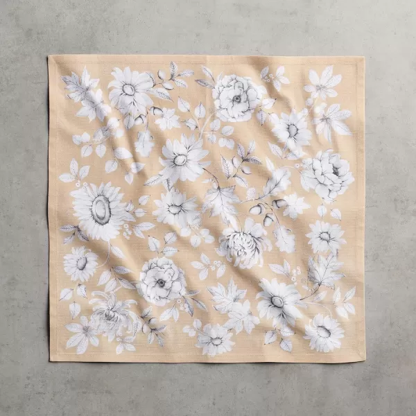 Maison d Hermine Napkin 100 Cotton 20 Inch x 20 Inch Set of 4 Dinner Napkins Decorative Washable Cloth Napkin for Gifts Dining Buffet Party Christmas TraditionThanksgivingChristmas42  Pretty Autumn