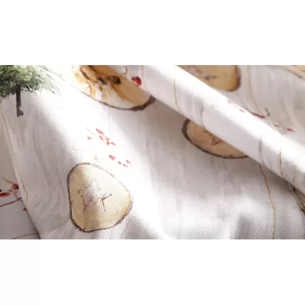 Maison d Hermine Napkin 100 Cotton 20 Inch x 20 Inch Set of 4 Dinner Napkins Decorative Washable Cloth Napkin for Gifts Dining Buffet Party Christmas TraditionThanksgivingChristmas28  Mountain Life