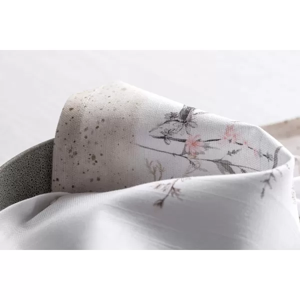 Maison d Hermine Napkins 20x20 100 Cotton Decorative Washable Table Cloth Napkin for Gifts Kitchen Party Wedding Restaurant amp Camping Indian Floral  SpringSummer Set of 429  Meadow Florals  Brown 20x20