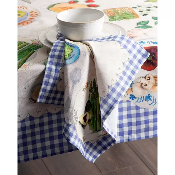 Maison d Hermine Napkins 20x20 100 Cotton Decorative Washable Table Cloth Napkin for Gifts Kitchen Party Wedding Restaurant amp Camping Indian Floral  SpringSummer Set of 445  Gourmand 20x20