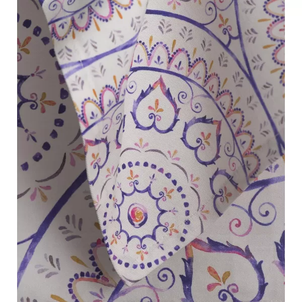 Maison d Hermine Napkins 20x20 100 Cotton Decorative Washable Table Cloth Napkin for Gifts Kitchen Party Wedding Restaurant amp Camping Indian Floral  SpringSummer Set of 443  Mandala 20x20