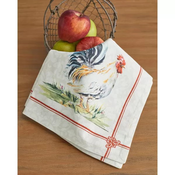 Maison d Hermine Napkins 20x20 100 Cotton Decorative Washable Table Cloth Napkin for Gifts Kitchen Party Wedding Restaurant amp Camping Indian Floral  SpringSummer Set of 415  Campagne 20x20