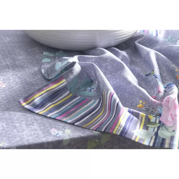 Maison d Hermine Napkins 20x20 100 Cotton Decorative Washable Table Cloth Napkin for Gifts Kitchen Party Wedding Restaurant amp Camping Indian Floral  SpringSummer Set of 431  Sweet Rose Lavender 20x20