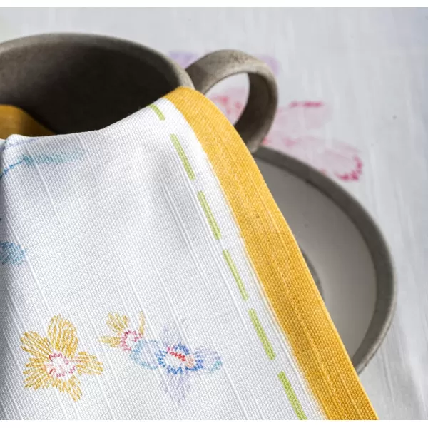 Maison d Hermine Napkins 20x20 100 Cotton Decorative Washable Table Cloth Napkin for Gifts Kitchen Party Wedding Restaurant amp Camping Indian Floral  SpringSummer Set of 426  Paradise Island 20x20