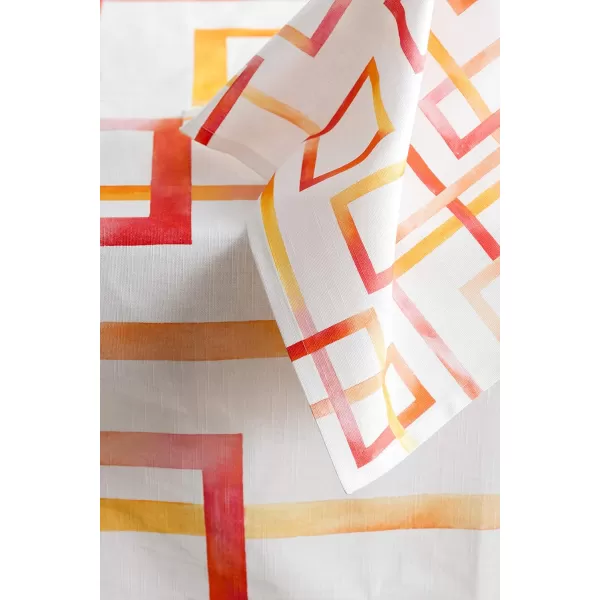 Maison d Hermine Napkins 20x20 100 Cotton Decorative Washable Table Cloth Napkin for Gifts Kitchen Party Wedding Restaurant amp Camping Indian Floral  SpringSummer Set of 444  Summer Maze 20x20