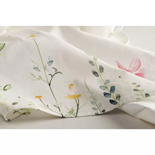 Maison d Hermine Napkins 20x20 100 Cotton Decorative Washable Table Cloth Napkin for Gifts Kitchen Party Wedding Restaurant amp Camping Indian Floral  SpringSummer Set of 401  Botanical Fresh 20x20