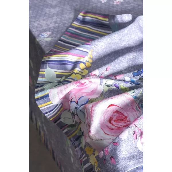 Maison d Hermine Napkins 20x20 100 Cotton Decorative Washable Table Cloth Napkin for Gifts Kitchen Party Wedding Restaurant amp Camping Indian Floral  SpringSummer Set of 431  Sweet Rose Lavender 20x20