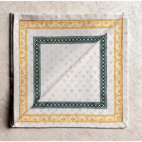 Maison d Hermine Napkins 20x20 100 Cotton Decorative Washable Table Cloth Napkin for Gifts Kitchen Party Wedding Restaurant amp Camping Indian Floral  SpringSummer Set of 408  Fanny Lavender 20x20