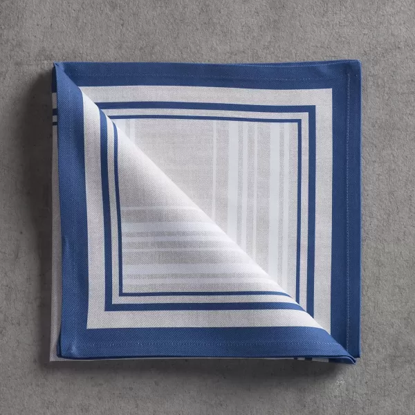 Maison d Hermine Napkins 20x20 100 Cotton Decorative Washable Table Cloth Napkin for Gifts Kitchen Party Wedding Restaurant amp Camping Indian Floral  SpringSummer Set of 442  Poisson 20x20