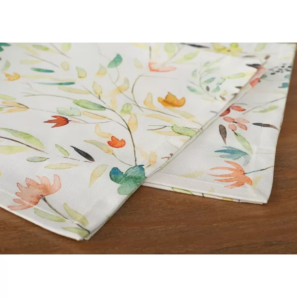 Maison d Hermine Napkins 20x20 100 Cotton Decorative Washable Table Cloth Napkin for Gifts Kitchen Party Wedding Restaurant amp Camping Indian Floral  SpringSummer Set of 406  Colmar 20x20