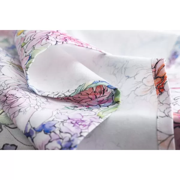 Maison d Hermine Napkins 20x20 100 Cotton Decorative Washable Table Cloth Napkin for Gifts Kitchen Party Wedding Restaurant amp Camping Indian Floral  SpringSummer Set of 412  Floral Love 20x20