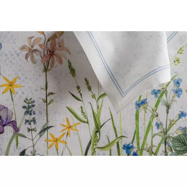 Maison d Hermine Napkins 20x20 100 Cotton Decorative Washable Table Cloth Napkin for Gifts Kitchen Party Wedding Restaurant amp Camping Indian Floral  SpringSummer Set of 405  Fleurs De Mai 20x20