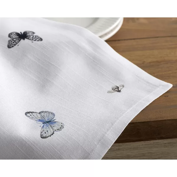 Maison d Hermine Napkins 20x20 100 Cotton Decorative Washable Table Cloth Napkin for Gifts Kitchen Party Wedding Restaurant amp Camping Indian Floral  SpringSummer Set of 410  Printemps 20x20