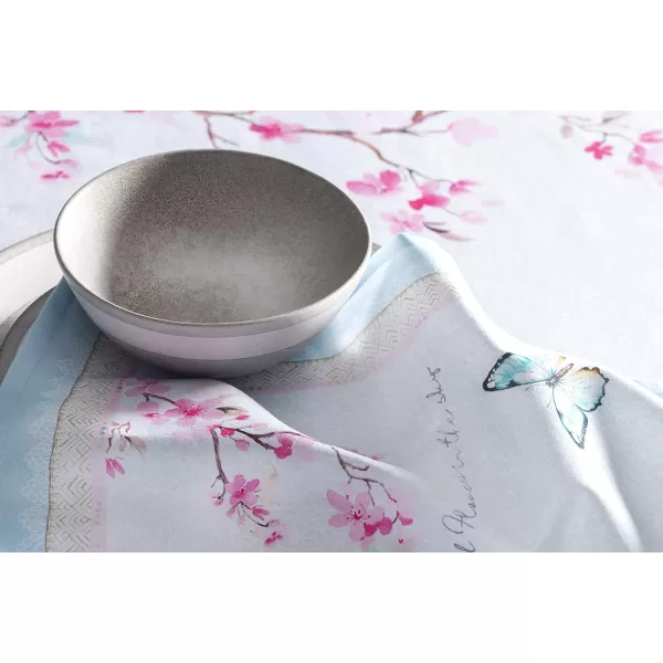 Maison d Hermine Napkins 20x20 100 Cotton Decorative Washable Table Cloth Napkin for Gifts Kitchen Party Wedding Restaurant amp Camping Indian Floral  SpringSummer Set of 416  Blossoms in Spring 20x20