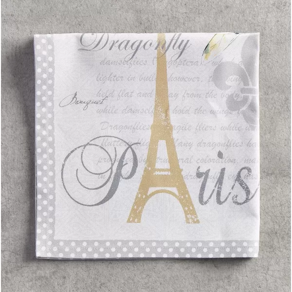 Maison d Hermine Napkins 20x20 100 Cotton Decorative Washable Table Cloth Napkin for Gifts Kitchen Party Wedding Restaurant amp Camping Indian Floral  SpringSummer Set of 433  Champ De Mars 20x20