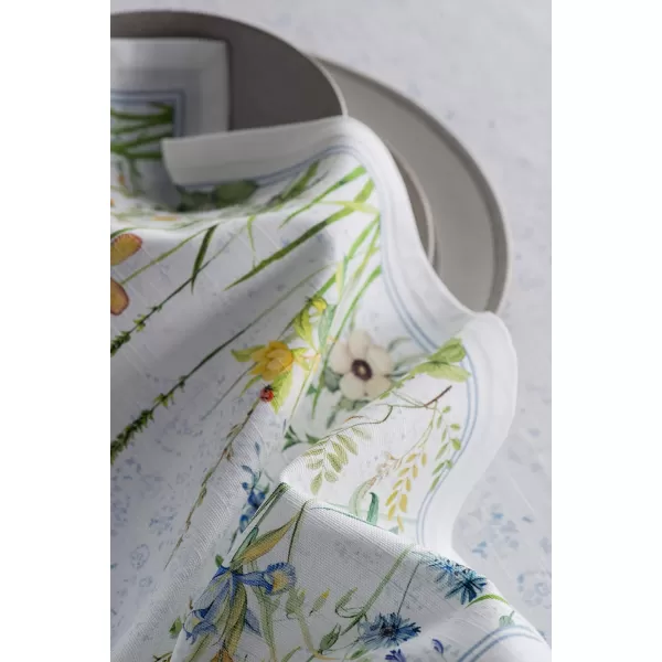 Maison d Hermine Napkins 20x20 100 Cotton Decorative Washable Table Cloth Napkin for Gifts Kitchen Party Wedding Restaurant amp Camping Indian Floral  SpringSummer Set of 405  Fleurs De Mai 20x20