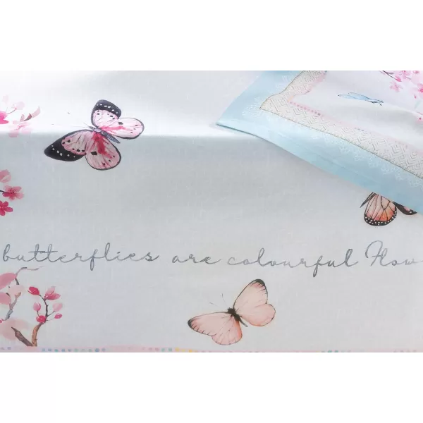 Maison d Hermine Napkins 20x20 100 Cotton Decorative Washable Table Cloth Napkin for Gifts Kitchen Party Wedding Restaurant amp Camping Indian Floral  SpringSummer Set of 416  Blossoms in Spring 20x20