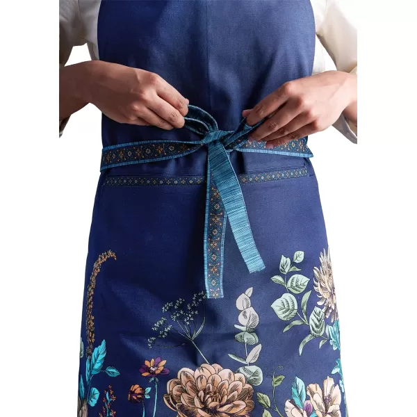 Maison d Hermine Premium 100 Combed Cotton Kitchen Apron with an Adjustable Neck with Long Ties for Women Men ChefArtichoke