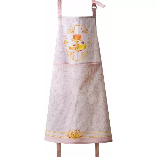Maison d Hermine Premium 100 Combed Cotton Kitchen Apron with an Adjustable Neck with Long Ties for Women Men ChefPastries