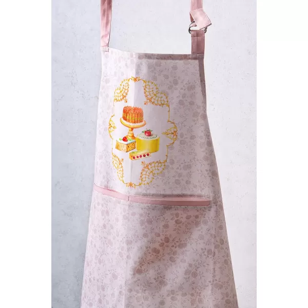 Maison d Hermine Premium 100 Combed Cotton Kitchen Apron with an Adjustable Neck with Long Ties for Women Men ChefPastries