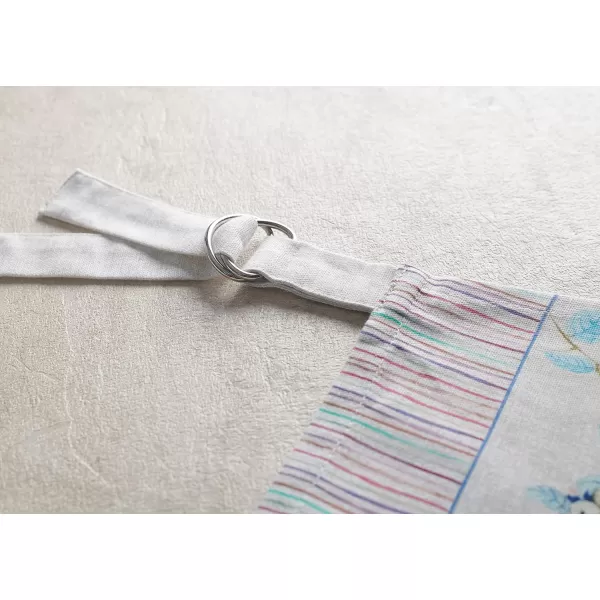 Maison d Hermine Premium 100 Combed Cotton Kitchen Apron with an Adjustable Neck with Long Ties for Women Men ChefPeacock Utopia
