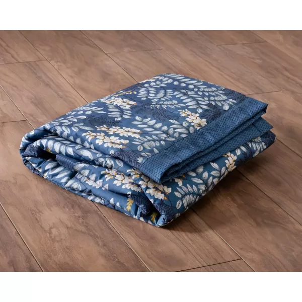 Maison d Hermine Pretty Autumn Cotton Throw Blanket Bohemian Bedding Lightweight and Breathable for Couch Sofa Bed Travel 50x6050x60 Feuillage