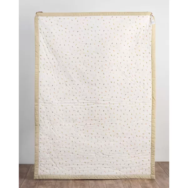 Maison d Hermine Pretty Autumn Cotton Throw Blanket Bohemian Bedding Lightweight and Breathable for Couch Sofa Bed Travel 50x6050x60 Pumpkin Passion