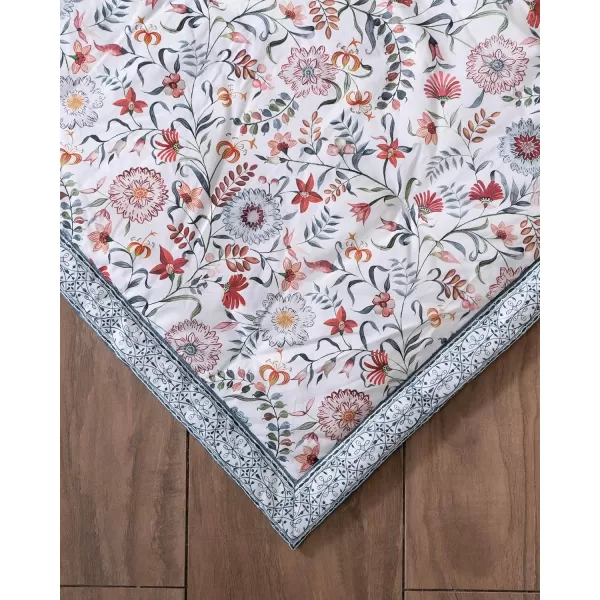 Maison d Hermine Pretty Autumn Cotton Throw Blanket Bohemian Bedding Lightweight and Breathable for Couch Sofa Bed Travel 50x6060x80 Nellore