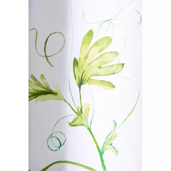 Maison d Hermine Shower Curtain 100 Cotton One Panel 70x72 Darkening Bath Shower Curtains Easy Hanging with 12 Button Holes for Bathrooms Tropiques14  Passion