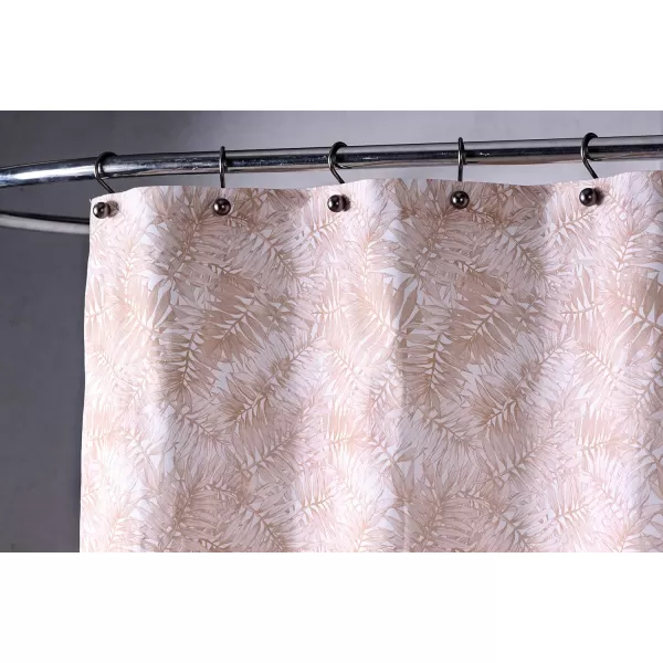 Maison d Hermine Shower Curtain 100 Cotton One Panel 70x72 Darkening Bath Shower Curtains Easy Hanging with 12 Button Holes for Bathrooms Tropiques24  Bamako