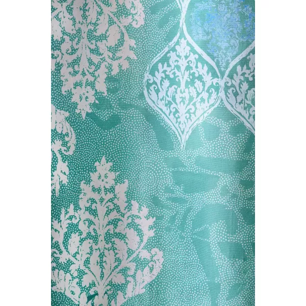 Maison d Hermine Shower Curtain 100 Cotton One Panel 70x72 Darkening Bath Shower Curtains Easy Hanging with 12 Button Holes for Bathrooms TropiquesVersaille