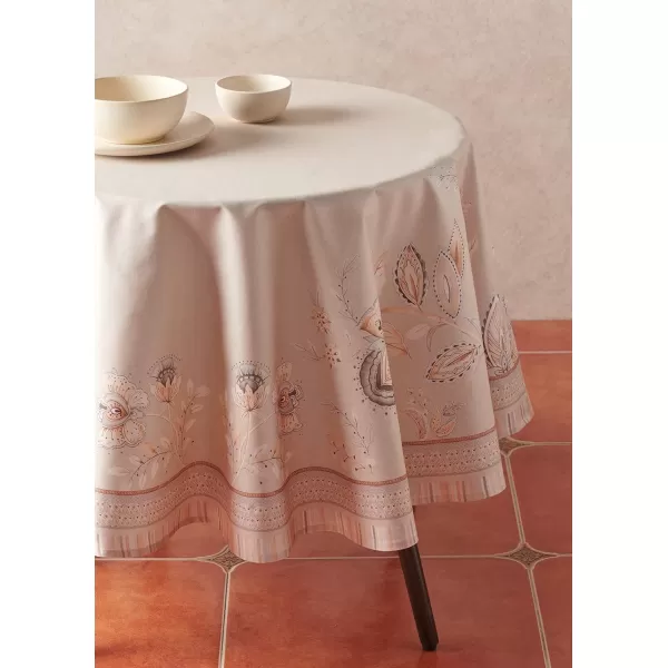 Maison d Hermine Table Cover 100 Combed Cotton Premium Decorative Tablecloth 70x108 Rectangle Tablecloths Washable for Dining Home Wedding Banquet Buffet  Pastries70 Diameter Table Cloth Society Florals