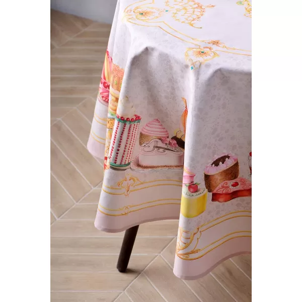 Maison d Hermine Table Cover 100 Combed Cotton Premium Decorative Tablecloth 70x108 Rectangle Tablecloths Washable for Dining Home Wedding Banquet Buffet  Pastries70 Diameter Table Cloth Pastries