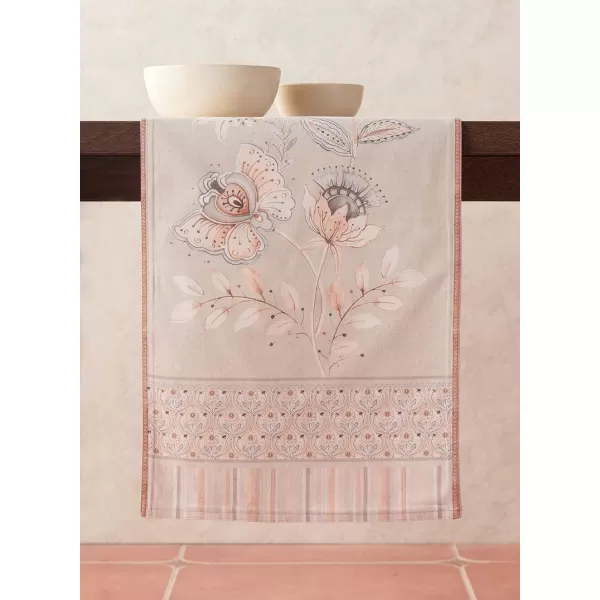 Maison d Hermine Table Cover 100 Combed Cotton Premium Decorative Tablecloth 70x108 Rectangle Tablecloths Washable for Dining Home Wedding Banquet Buffet  Pastries1450x72 Table Runner Society Florals