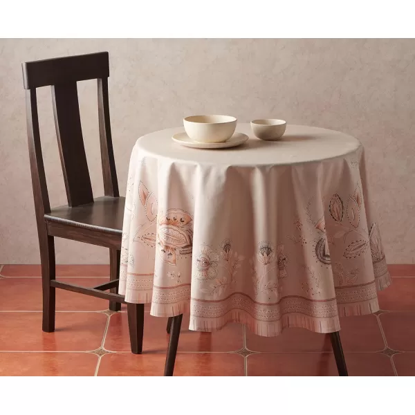 Maison d Hermine Table Cover 100 Combed Cotton Premium Decorative Tablecloth 70x108 Rectangle Tablecloths Washable for Dining Home Wedding Banquet Buffet  Pastries70 Diameter Table Cloth Society Florals